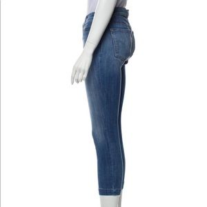 JBrand Cropped Skinny Blue Jean 28 GOOD